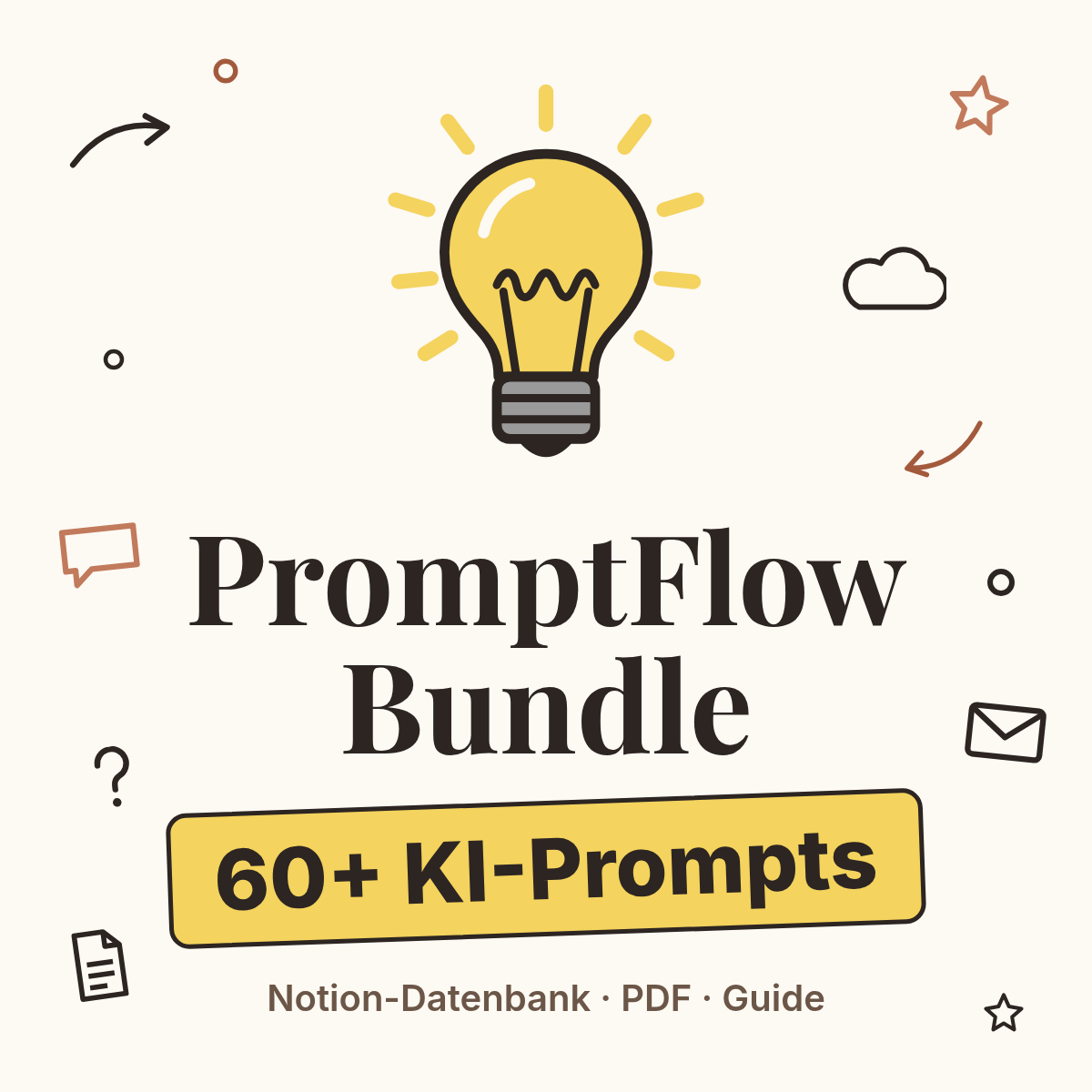 PromptFlow Bundle – 60+ KI-Prompts